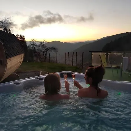 Дом отдыха Haus Mit Whirlpool, Sauna Und Schwarzwaldblick